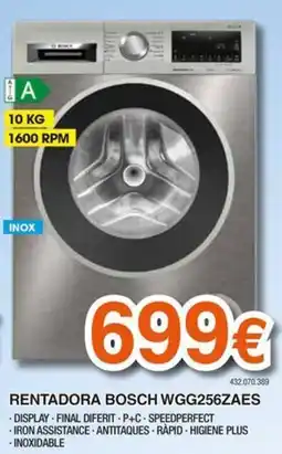 Expert Rentadora Bosch WGG256ZAES oferta
