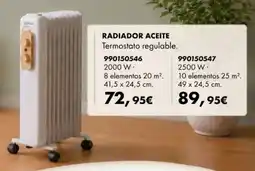 Coinfer RADIADOR ACEITE oferta