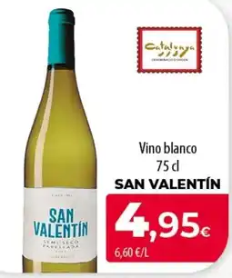 SPAR Lanzarote San Valentín vino blanco oferta