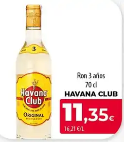 SPAR Lanzarote Havana Club Ron 3 años oferta