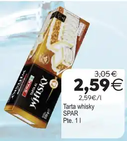 Plenus Supermercados Tarta whisky oferta