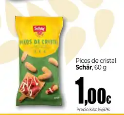 Unide Market Schär picos de cristal oferta