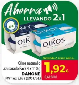 SPAR Lanzarote Oikos natural o azucarado oferta