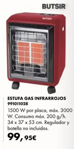 Coinfer Butsir estufa gas infrarrojos oferta