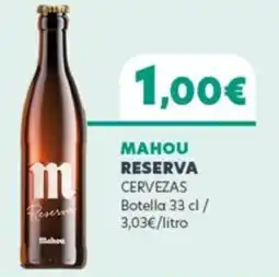 Hiperber Mahou Reserva Cervezas oferta