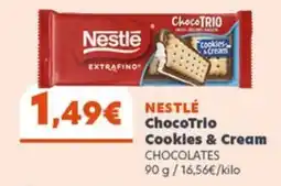 Hiperber Nestlé ChocoTrio Cookies & Cream oferta