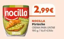 Hiperber nocilla pistacho oferta