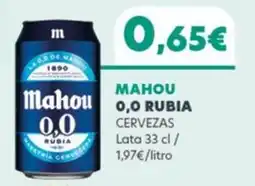 Hiperber Mahou 0,0 Rubia oferta