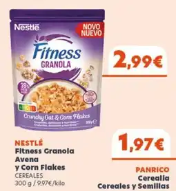 Hiperber Nestlé Fitness Granola Avena y Corn Flakes oferta