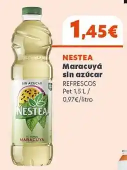 Hiperber Nestea maracuyá sin azúcar oferta