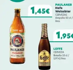 Hiperber Paulaner hefe weissbier cervezas oferta