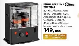 Coinfer Qlima estufa parafina oferta