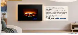 Coinfer Orbegozo chimenea eléctrica fuego real 923770265 oferta
