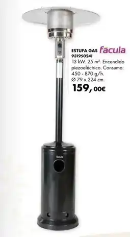 Coinfer facula estufa gas oferta