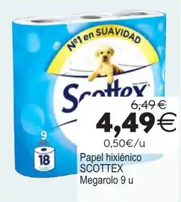 Plenus Supermercados Scottex papel hixiènico oferta