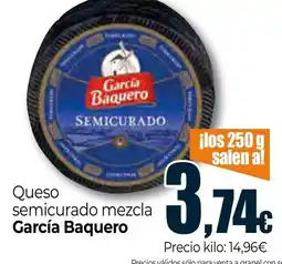 Unide Market García Baquero queso semicurado mezcla oferta