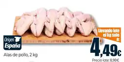 Unide Market Alas de pollo oferta