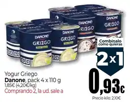 Unide Market Danone yogur griego oferta