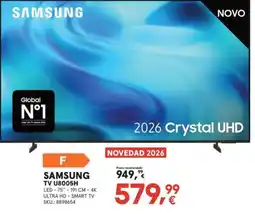 Worten samsung tv u8005h oferta