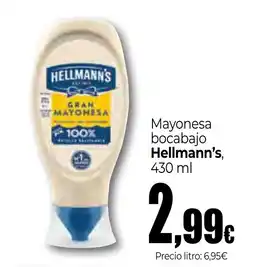 Unide Market Hellmann's mayonesa bocabajo oferta