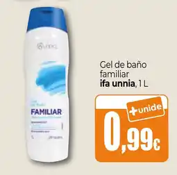 Unide Market ifa unnia gel de baño familiar oferta