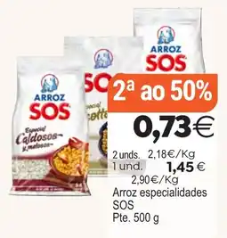 Plenus Supermercados Arroz especialidades SOS oferta