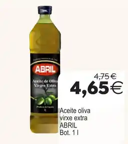 Plenus Supermercados Abril aceite de oliva virgen extra oferta