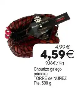 Plenus Supermercados Torre de Núñez chorizo oferta