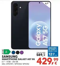 Worten Samsung smartphone galaxy a57 5g oferta