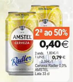 Plenus Supermercados Amstel Cerveza Radler oferta