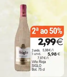 Plenus Supermercados Siglo Viño Rioja oferta