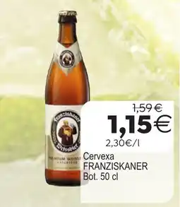 Plenus Supermercados Franziskaner Premium Weiss Naturtrüb oferta