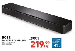 Worten bose soundbar tv speaker oferta
