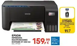 Worten Epson impresora multifunciones ecotank et-2861 a4 oferta
