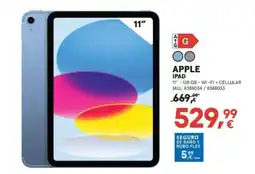Worten apple ipad 11" - 128 gb - wi-fi + cellular oferta