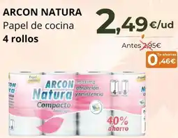 Supermercados Tu Alteza Natura - papel de cocina 4 rollos oferta