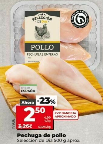 Maxi Dia Pechuga de pollo dia oferta