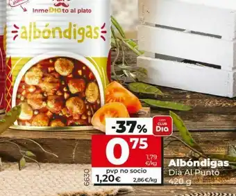 Dia Albóndigas dia al punto 420g oferta