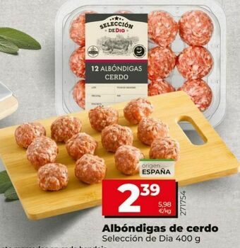 La Plaza de DIA Albóndigas oferta