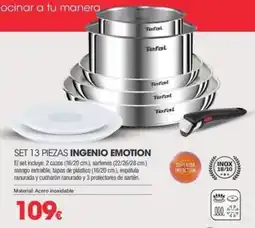 Milar Tefal ingenio emotion oferta