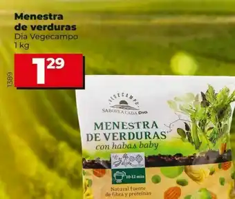 Supercor Exprés Menestra de verduras dia oferta