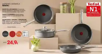 Tefal sartenes cerámica renew+