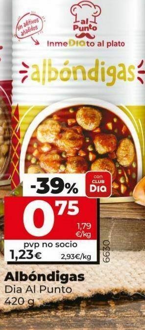 La Plaza de DIA Albóndigas oferta