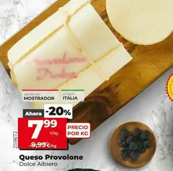 Supercor Exprés Queso provolone oferta