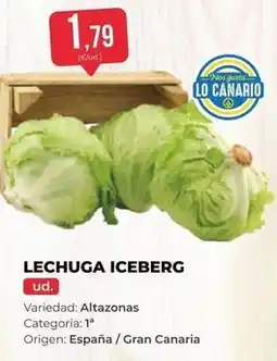 SPAR Gran Canaria Origen - lechuga iceberg oferta