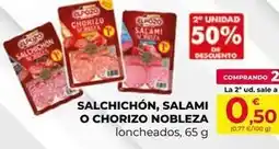 SPAR Gran Canaria Nobleza - salchichon, salami o chorizo oferta