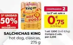 SPAR Gran Canaria Elpozo - salchichas king oferta