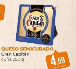 SPAR Gran Canaria Gran capitán - queso semicurado oferta