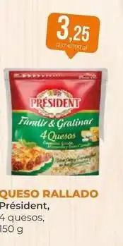 SPAR Gran Canaria Président - queso rallado oferta