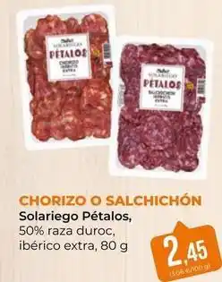SPAR Gran Canaria Solar viejo - chorizo o salchichon oferta